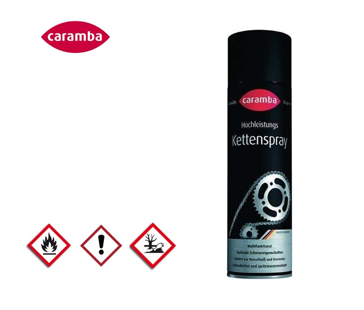 Caramba Kettingspray profess. kleurloos -40/+200gr.C spatwaterbestendig 500ml