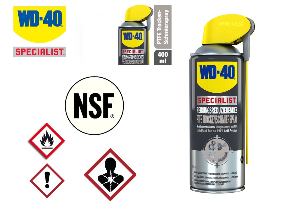 WD-40 Speciale droge PTFE-smeermiddelspray 400ml