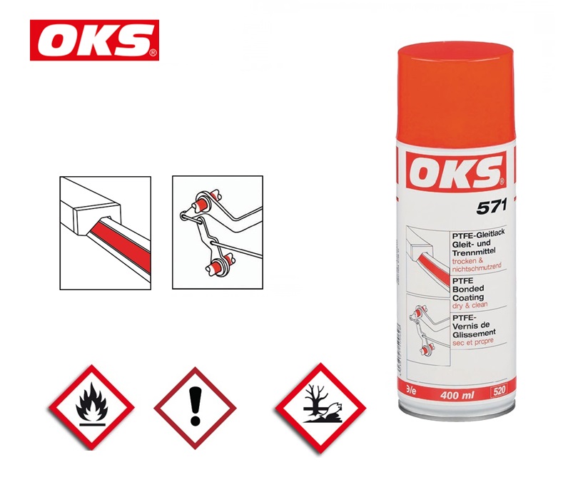 OKS 571 PTFE-glijlak, luchtdrogend 400 ml