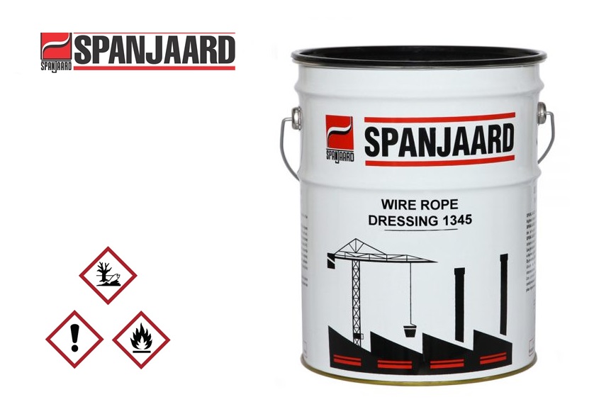 SPANJAARD Wire Rope Dressing LQG-X blik 5 kg | DKMTools - DKM Tools