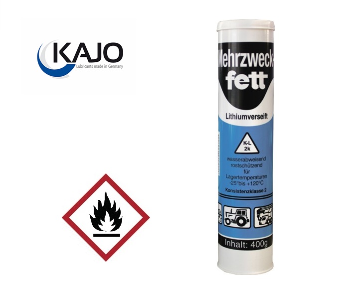 Multifunctioneel vet 400g waterbestendig licht -25/+125gr.C gaspatroon