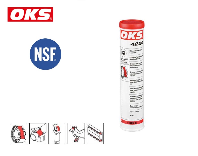 OKS 4220 Food-grade lagervet voor hoge temperaturen 500GR | DKMTools - DKM Tools