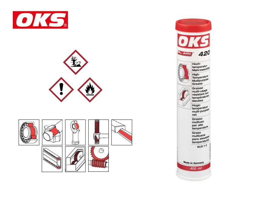 OKS 420 vet voor aandrijfkasten en lagers 400GR | DKMTools - DKM Tools
