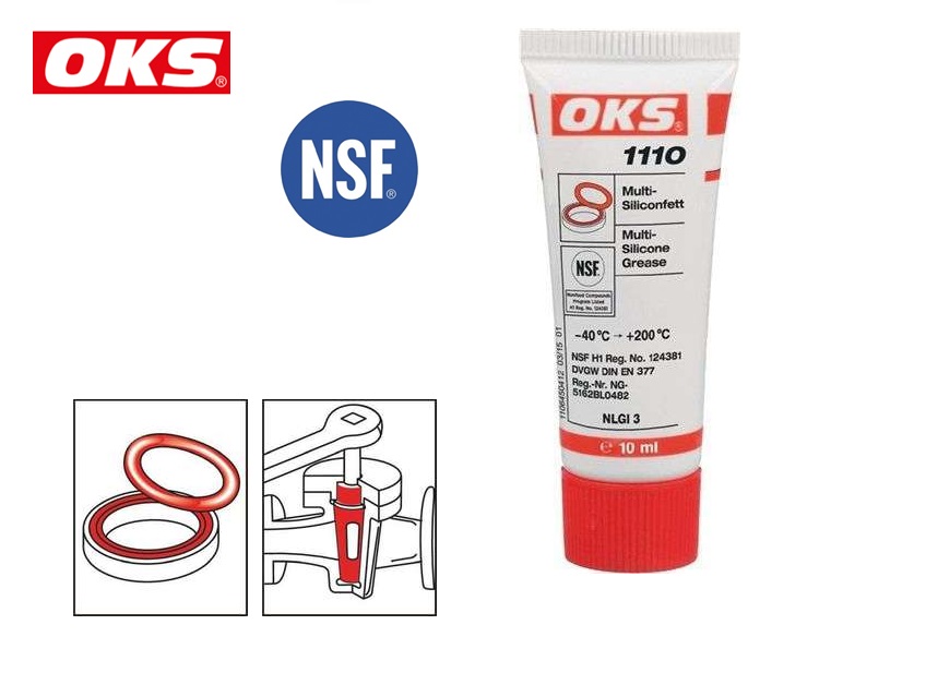 OKS 1110 Food-grade siliconenvet NSF H1 KEUR 80 ML | DKMTools - DKM Tools
