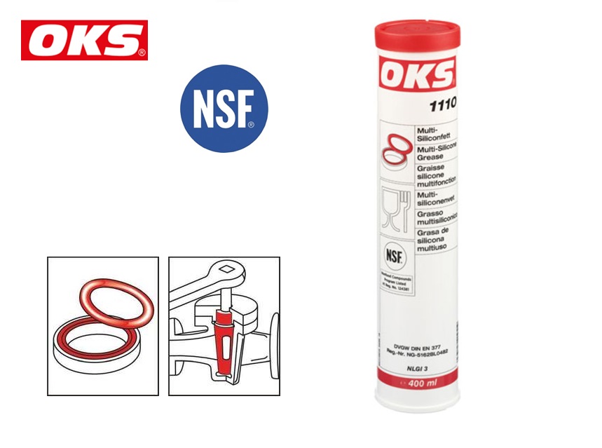 OKS 1110 Food-grade siliconenvet NSF H1 KEUR 500G | DKMTools - DKM Tools