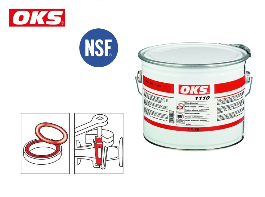 OKS 1110 Food-grade siliconenvet NSF H1 KEUR 10 ML | DKMTools - DKM Tools