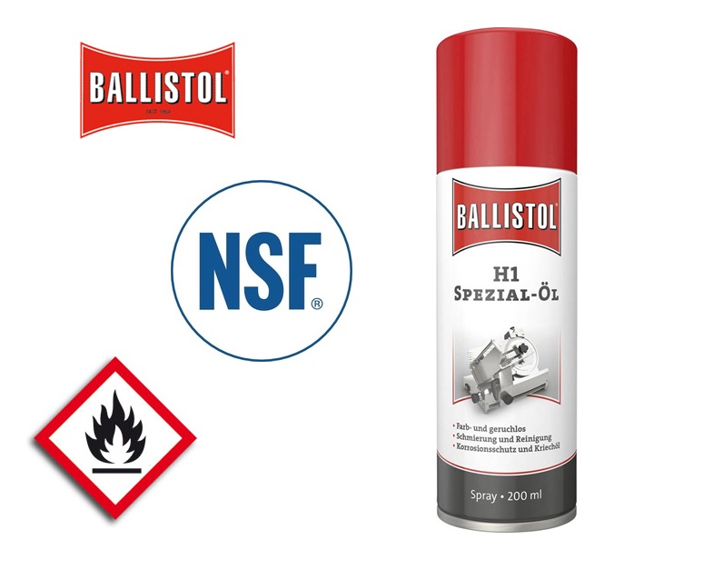 Ballistol H1 smeerolie NSF 200 ml