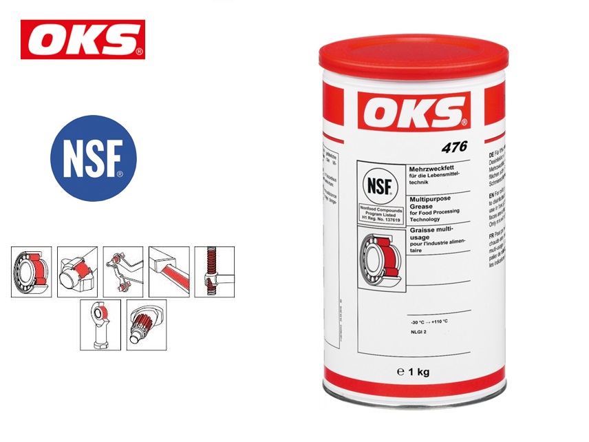 OKS 476 Food-grade universeel vet NSF H1 400 GR | DKMTools - DKM Tools