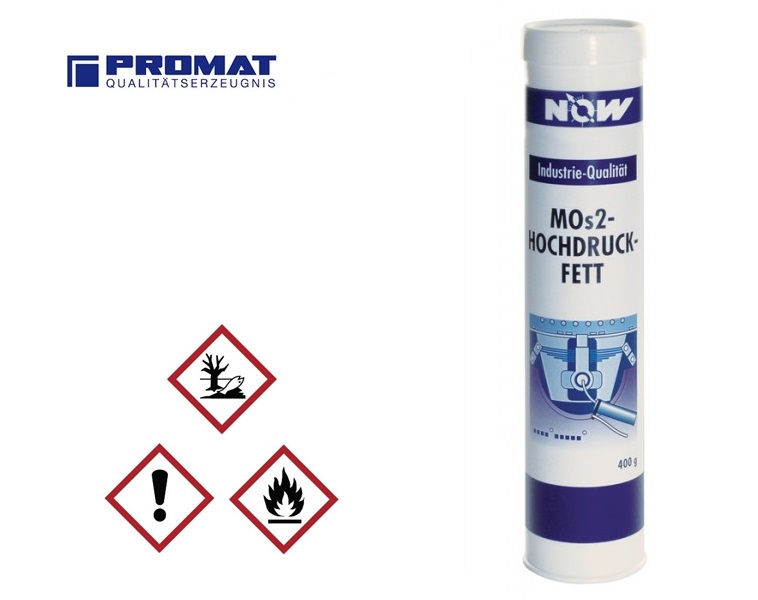 Promat MOs2 hogedrukvet zwart grijs 400g patroon