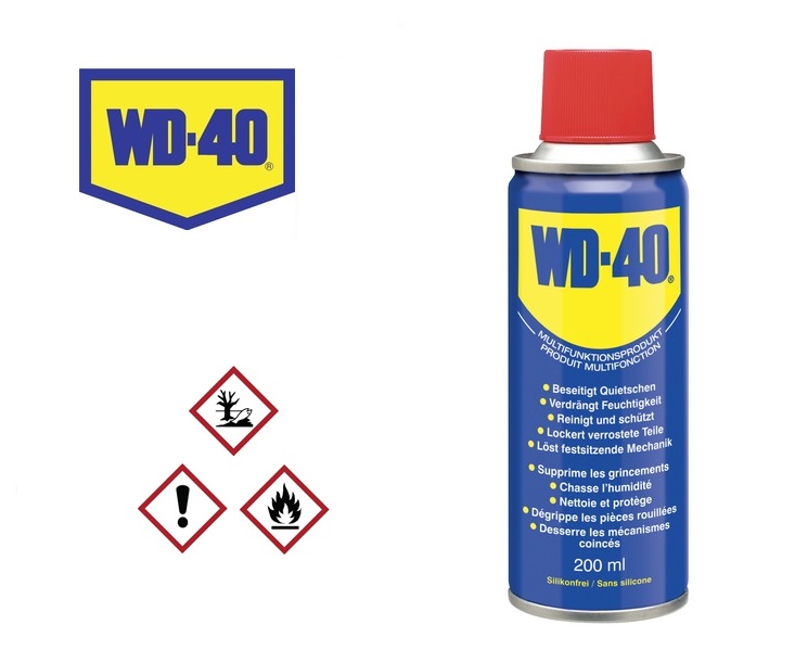 WD40 200ml Multispray