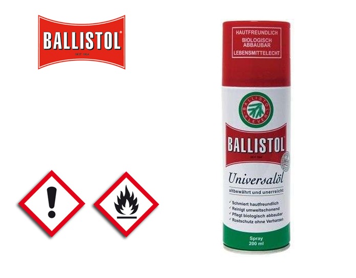 Universele olie Ballistol inhoud 50ml spray spuitbus | DKMTools - DKM Tools