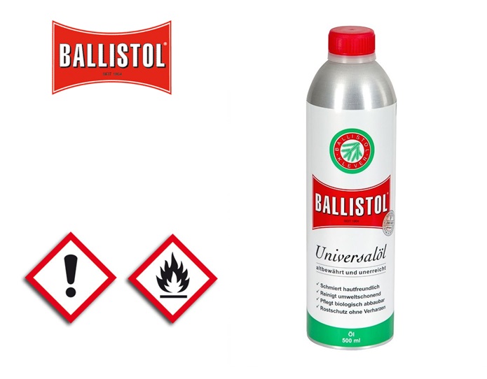 Universele olie Ballistol inhoud 500ml blik