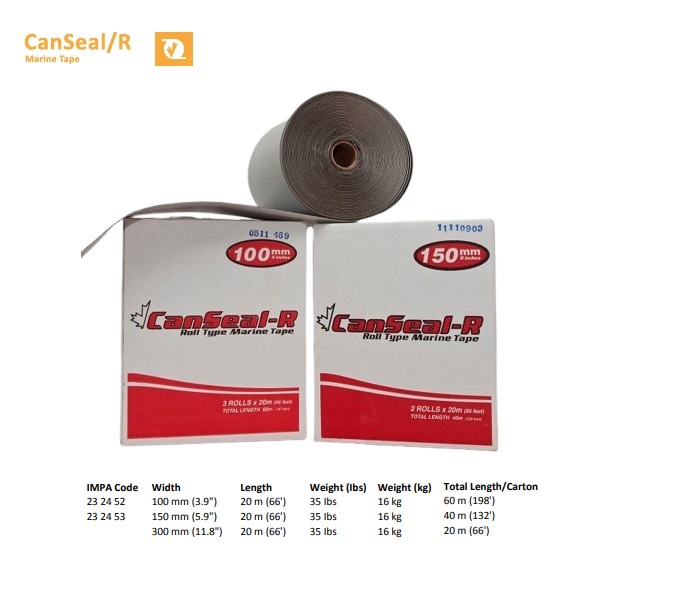 Canseal Hatch sealing tape 100 mm x 20 mtr