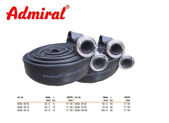 Bouwslang Admiral Star C / 25 m | DKMTools - DKM Tools