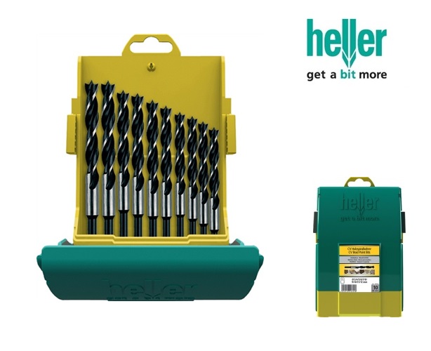 Set houtspiraalboren 8-delig, 3,4,5,6,7,8,9,10mm | DKMTools - DKM Tools