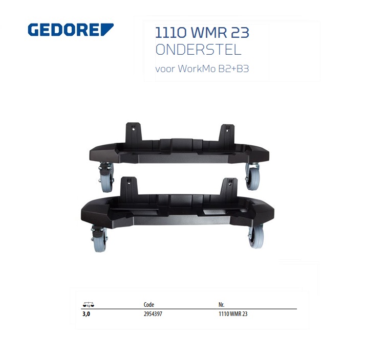 Onderstel voor WorkMo B2+B3