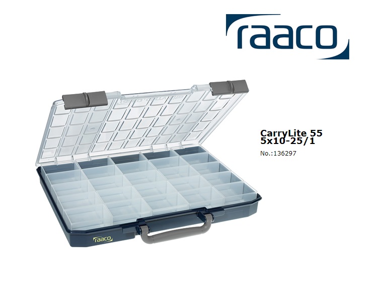 Raaco Sorteerdoos Carry-Lite 55  5x10-25/2 | DKMTools - DKM Tools