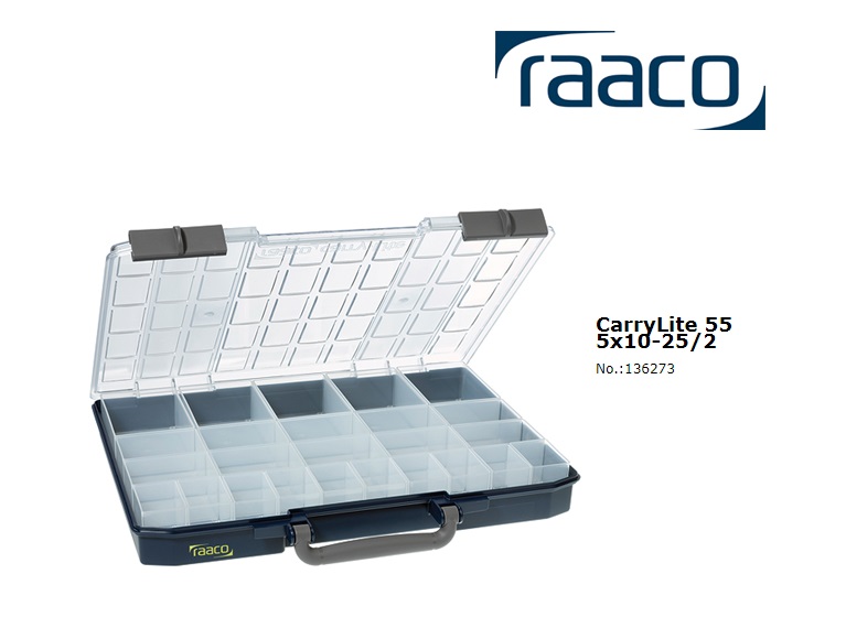 Raaco Sorteerdoos Carry-Lite 55 5x10-25/2