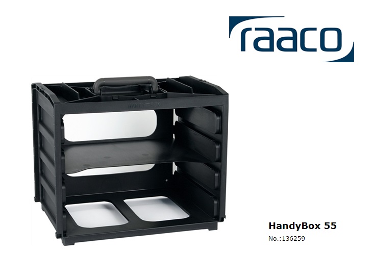 Raaco HandyBox 55, empty 310 x 376 x 265mm