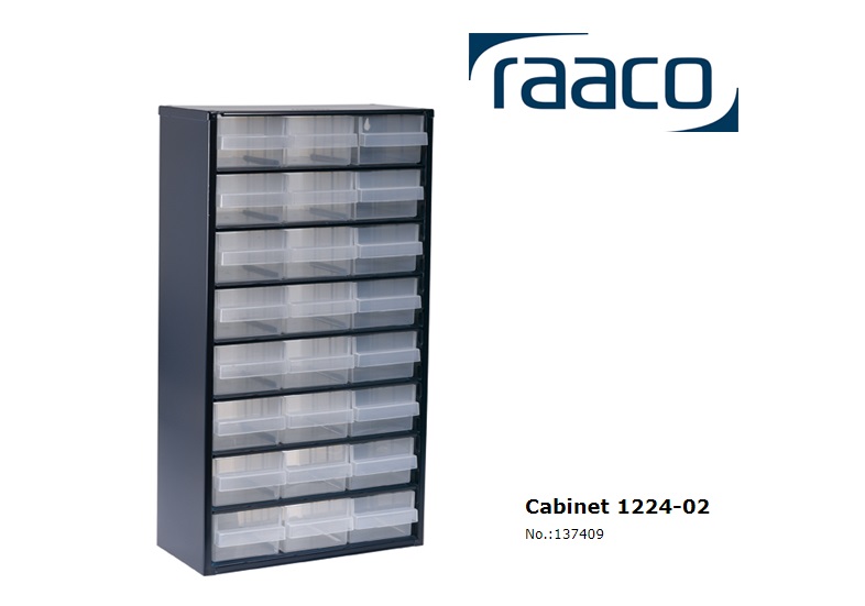 Raaco Lademagazijn Type 1224-02 24 blauw