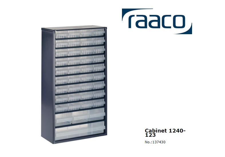 Raaco Lademagazijn Type 1240-123 40 blauw