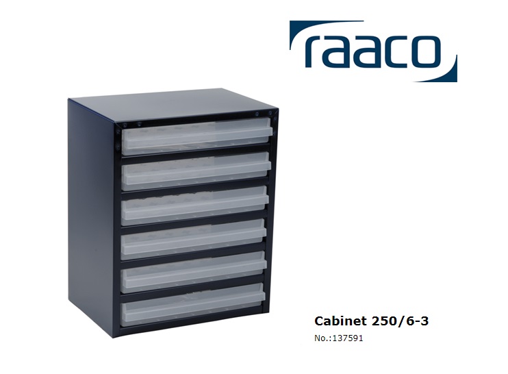 Raaco Lademagazijn Type 250/6-3 357x255x435mm