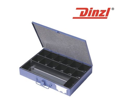 Assortimentskist 340x240x50mm 11 vakken plaatstaal DINZEL | DKMTools - DKM Tools