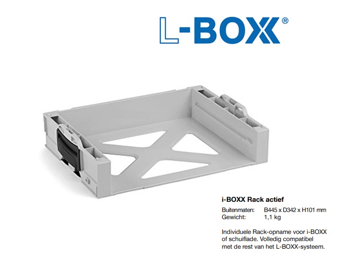 i-BOXX Rack actief 445x342x101mm