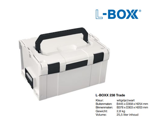 L-BOXX 238 Trade 445 x 358 x 254 mm