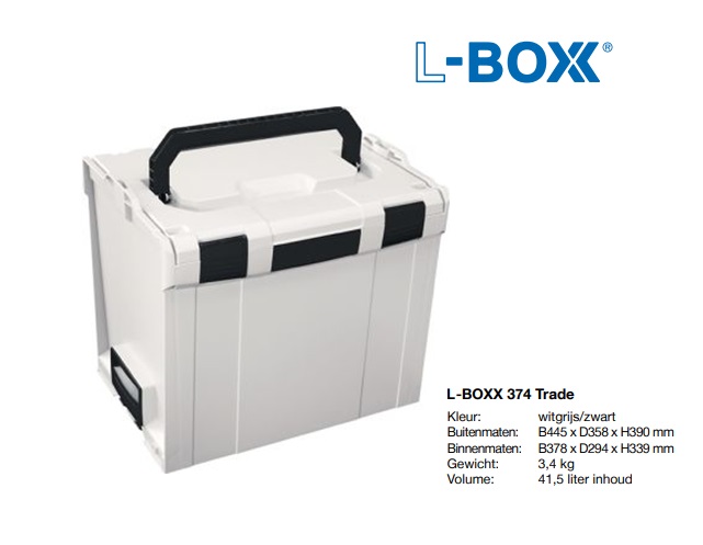 L-BOXX 374 Trade 445 x 358 x 390 mm