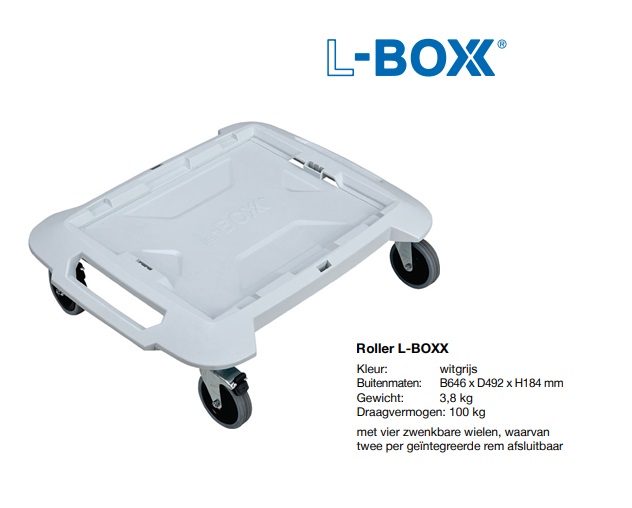 Roller L-BOXX 646x492x184mm