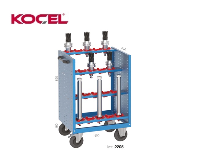 Mobiele CNC gereedschapskast 560x570x1050mm | DKMTools - DKM Tools