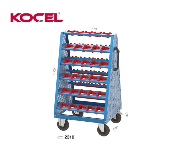 Mobiele CNC gereedschapskast 650x510x980mm | DKMTools - DKM Tools