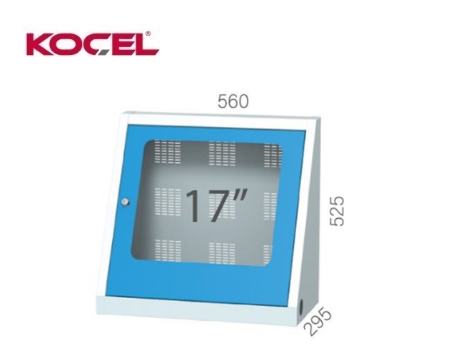 Computerwerkkast kantelbaar 27 inch 710x295x525mm | DKMTools - DKM Tools