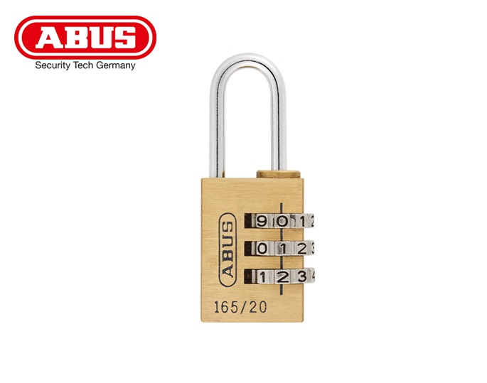 Abus cijfercombinatiehangslot 20mm 165/20