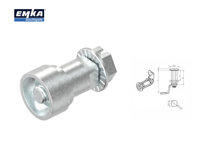 Adapter, Zamak onbehandeld