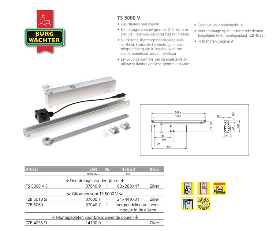 TZB 4035 S | DKMTools - DKM Tools