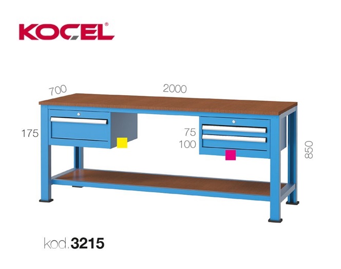 Werkbank 6 lades en gereedschapswand | DKMTools - DKM Tools