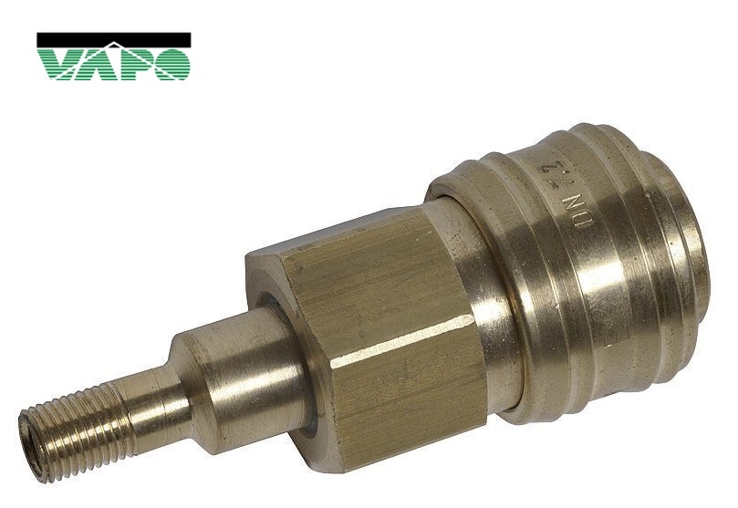 Quickcoupling for tireventil