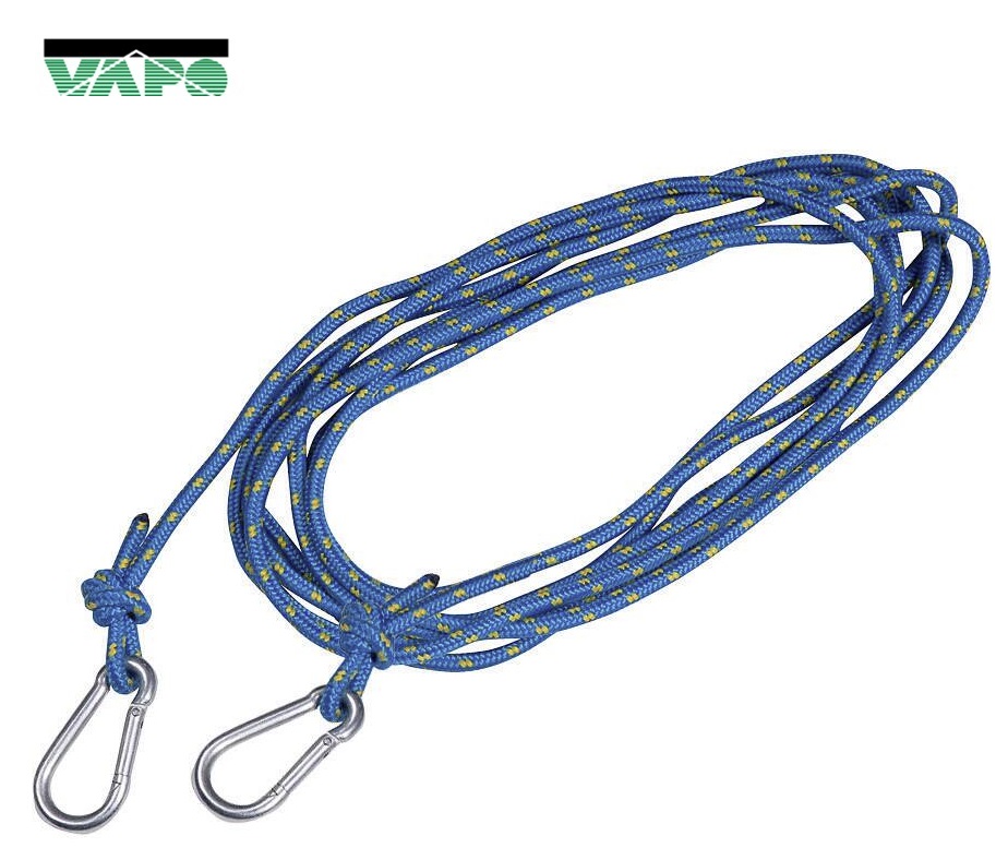 Rope with snap hooks, 10 m