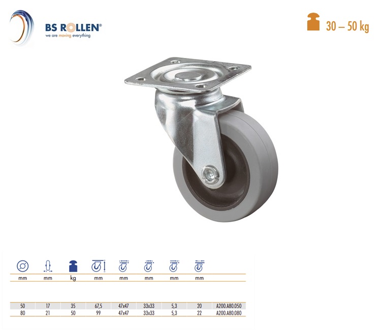 Zwenkwiel Ø 50 mm | DKMTools - DKM Tools