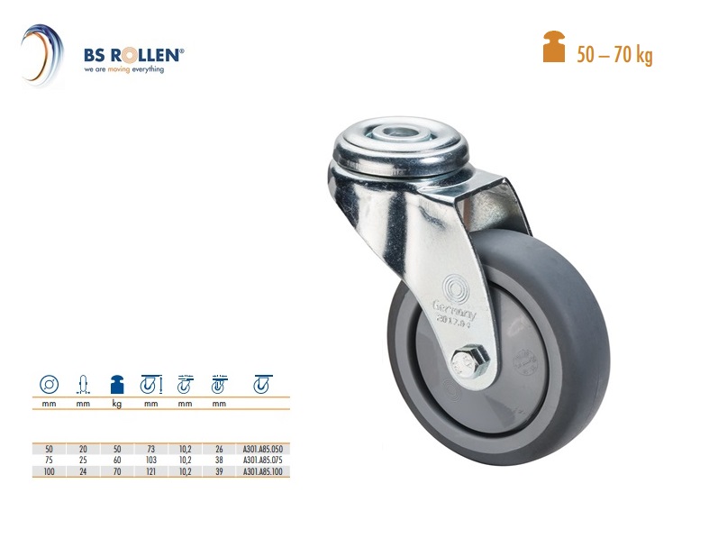 Zwenkwiel Ø 100mm | DKMTools - DKM Tools