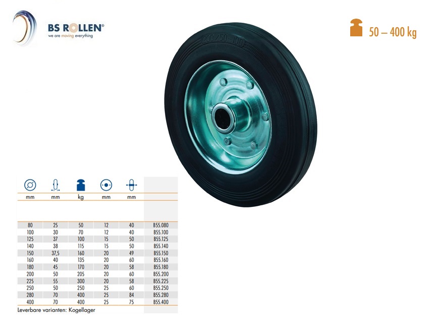 Reserve-wiel Ø 160 mm | DKMTools - DKM Tools