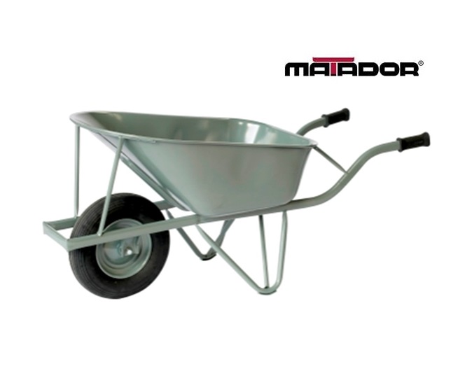 Kruiwagen 80 Liter extra versterkt lekvrij wiel M-130-CT Matador 10874 | DKMTools - DKM Tools