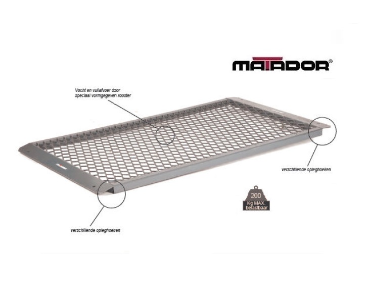 Hellingrooster M-H-Maxi 2000x600x40mm Matador 13064 | DKMTools - DKM Tools