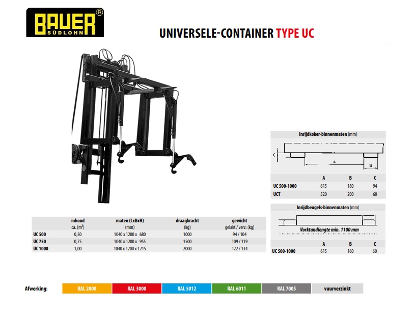 Traverse UCT Ral 2000