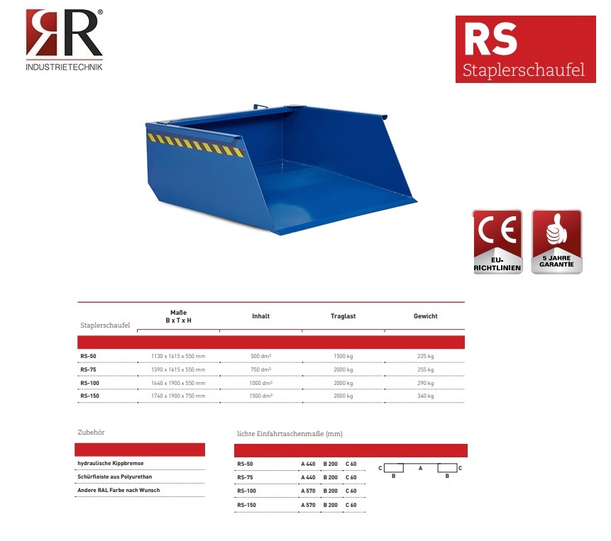 Shovel RS-50 RAL 5018 | DKMTools - DKM Tools