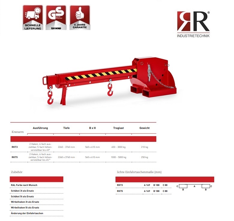 Teleskooplader RKT-3 RAL 5010 | DKMTools - DKM Tools