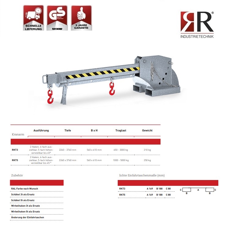 Teleskooplader KTH 2,5 Ral 5012 | DKMTools - DKM Tools