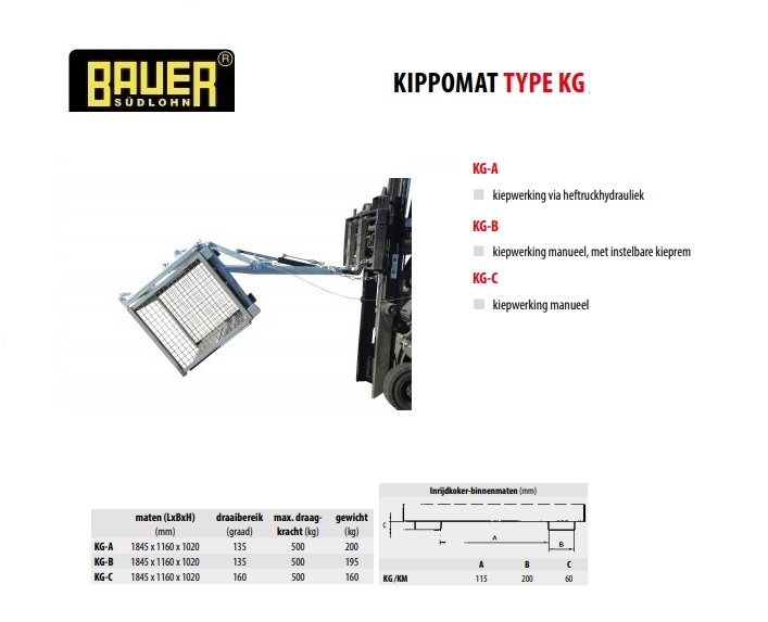 Kippomat KG-B Verzinkt